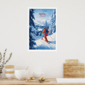 Finland Ski Run Poster 1 (Keuken)