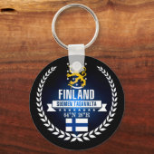 Finland Sleutelhanger (Voorkant)