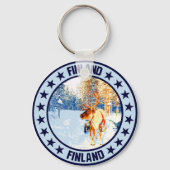 Finland Sleutelhanger (Achterkant)