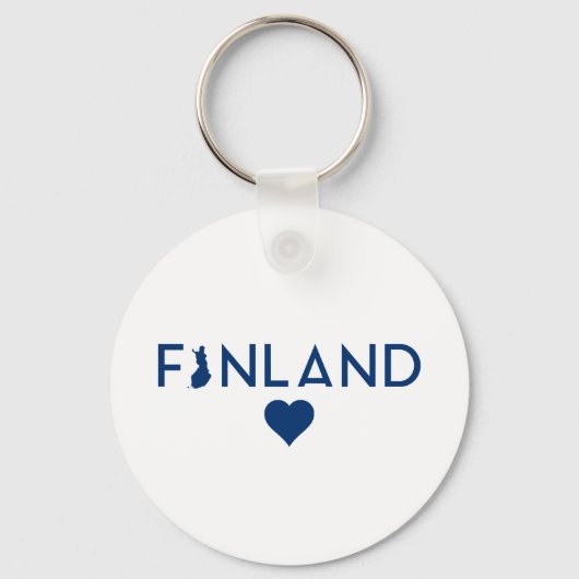 Finland Sleutelhanger (Voorkant)