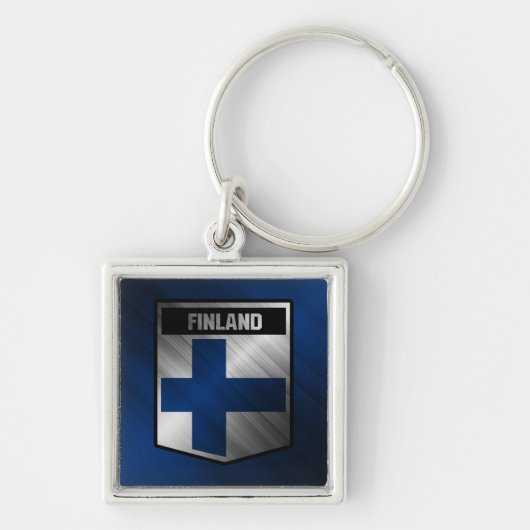 Finland Sleutelhanger (Voorkant)