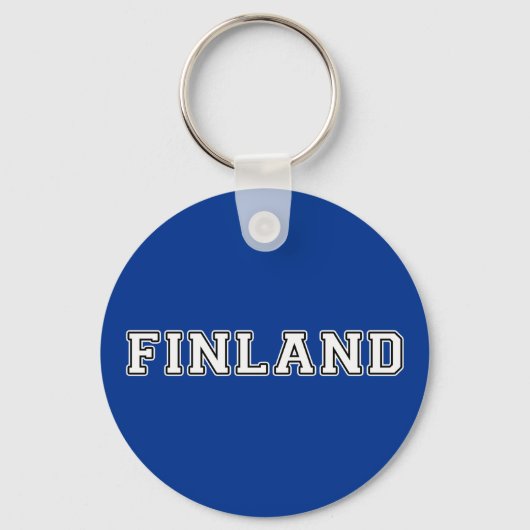 Finland Sleutelhanger (Voorkant)