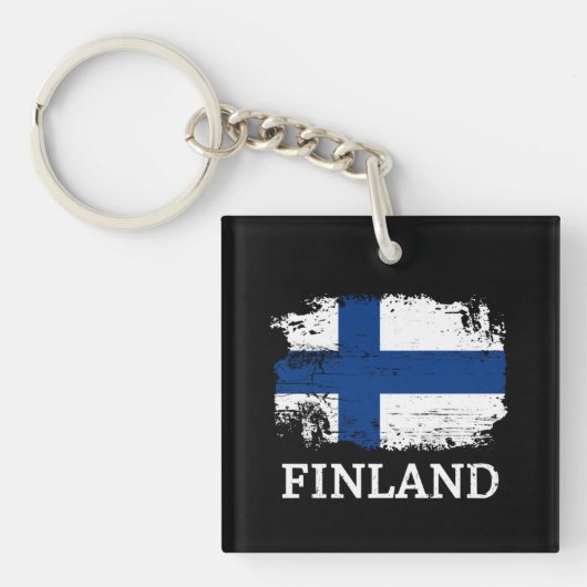 Finland Sleutelhanger (voorkant)
