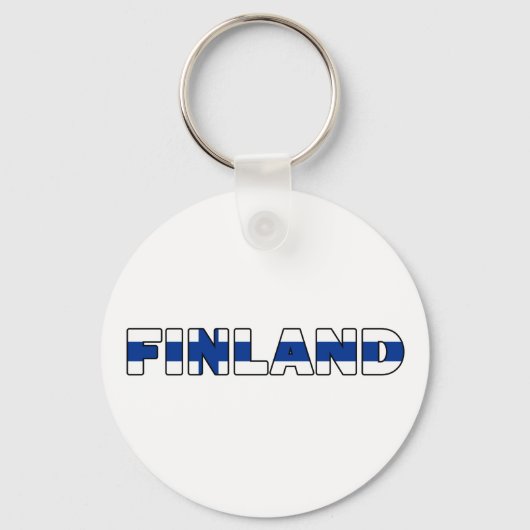 Finland Sleutelhanger (Voorkant)