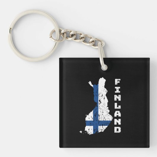 Finland Sleutelhanger (voorkant)