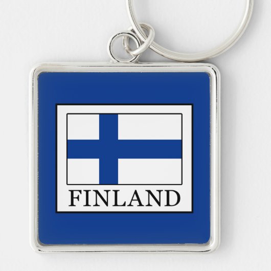 Finland Sleutelhanger (Voorkant)
