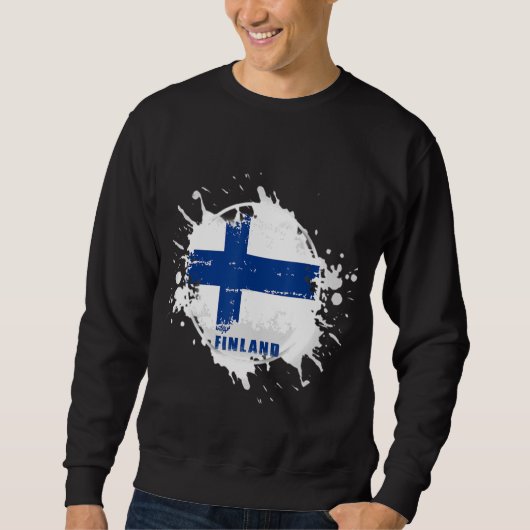 Finland Splash Trui (Voorkant)