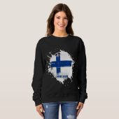 Finland Splash Trui (Voorkant volledig)