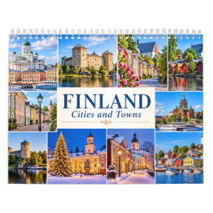 Finland Steden en Dorpen Kalender