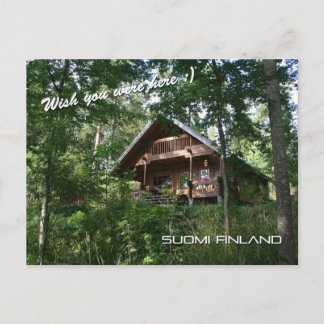 Finland Summer Cottage Briefkaart