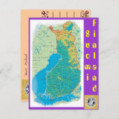 Finland, Suomi Briefkaart (Voorkant / Achterkant)
