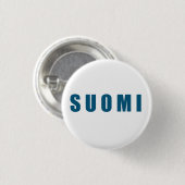Finland Suomi Ronde Button 3,2 Cm (Voorkant /achterkant)