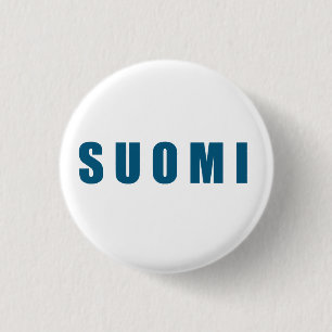 Finland Suomi Ronde Button 3,2 Cm