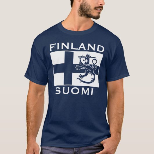 Finland Suomi T-shirt (Voorkant)