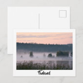 Finland Toeristisch briefkaart van het Finse moera (Voorkant / Achterkant)