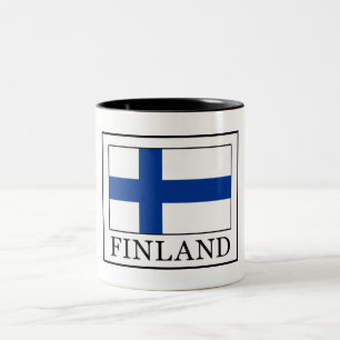 Finland Tweekleurige Koffiemok
