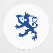 Finland Tweelingthema Labels (Design 1)