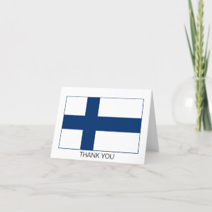 Finland Vlag Bedankkaart