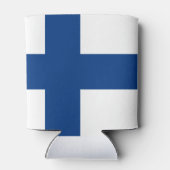 Finland Vlag Blikjeskoeler (Achterkant)