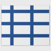 Finland Vlag Cadeaupapier (Vlak)