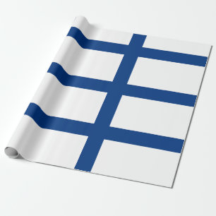 Finland Vlag Cadeaupapier