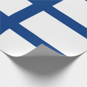 Finland Vlag Cadeaupapier (Hoek)
