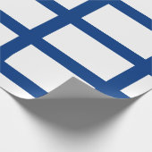 Finland Vlag Cadeaupapier (Hoek)