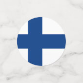 Finland Vlag Confetti (Kleine voorkant)