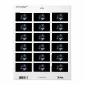 Finland vlag etiket (Full Sheet)