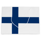 Finland Vlag Groot Cadeauzakje (Voorkant)