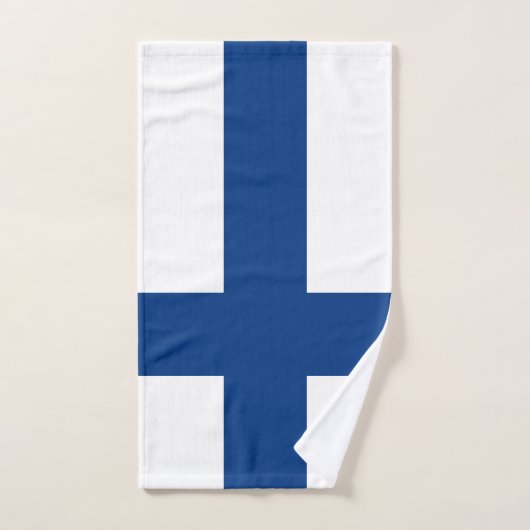 Finland vlag handdoek (Handdoek)