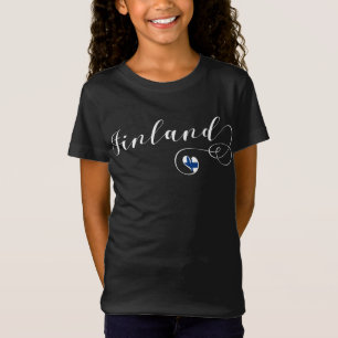 Finland Vlag Hart, Finse trots T-shirt