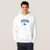 Finland + vlag hoodie (Voorkant volledig)