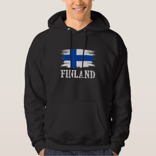 Finland Vlag I Love Finland Hoodie