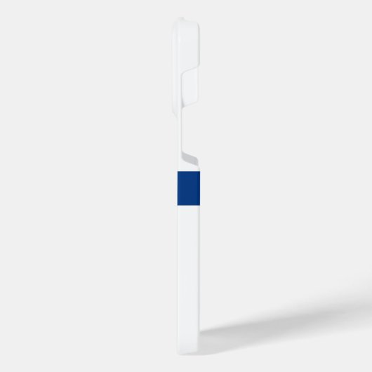 Finland vlag iPhone hoesje (Linkerkant)