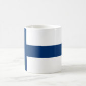Finland Vlag Koffiemok (Center)