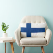 Finland Vlag Kussen (Stoel)