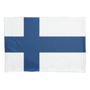 Finland Vlag Kussensloop
