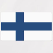 Finland Vlag Labels (Design 1)