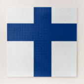 Finland Vlag Legpuzzel (Horizontaal)