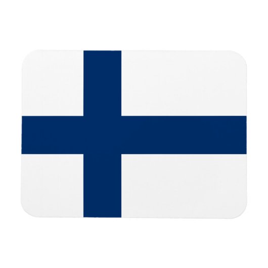 Finland Vlag Magneet (Horizontaal)