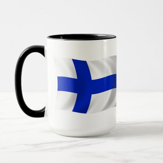 Finland Vlag Mokkopot Mok (Links)