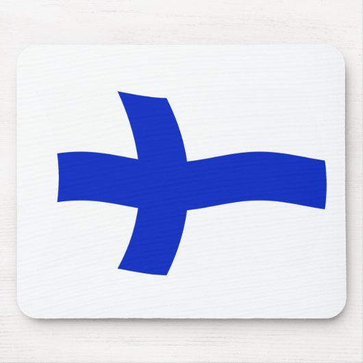 Finland Vlag Muismat (Voorkant)