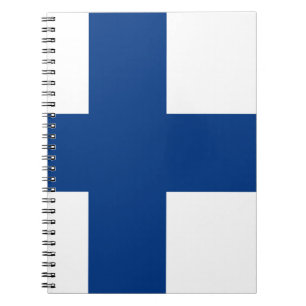 Finland Vlag Notitieboek