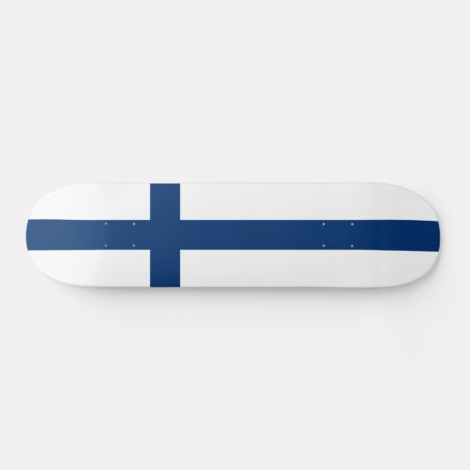 Finland Vlag Persoonlijk Skateboard (Horizontaal)