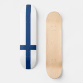 Finland Vlag Persoonlijk Skateboard (Voorkant)