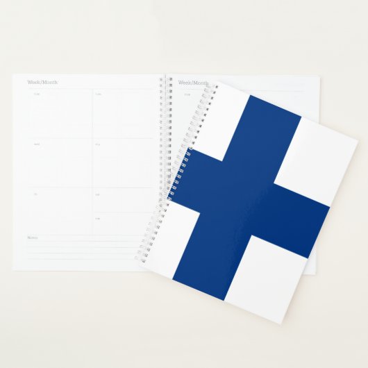 Finland Vlag Planner (Display)