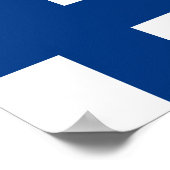Finland Vlag Poster (Hoek)