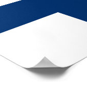 Finland Vlag Poster (Hoek)