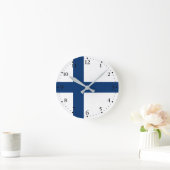 Finland Vlag Ronde Klok (Huis)